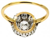 Large Edwardian Diamond Cluster Ring