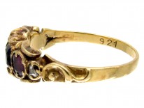 15ct Gold Regency Multi Stone Ring spelling Regard
