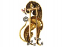 18ct Gold Poodle Dog by Balanche, Monte Carlo