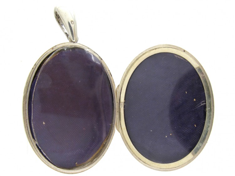Victorian Silver Aesthetic Period Locket