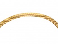 Edwardian 18ct Gold Coil Collar