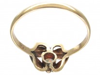Art Nouveau 15ct Gold & Opal Ring