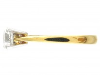 Oval Diamond Solitaire Ring