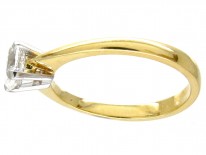 Oval Diamond Solitaire Ring