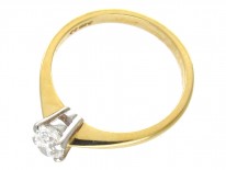 Oval Diamond Solitaire Ring