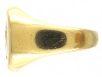 18ct Gold Signet Ring with Eagle Intaglio