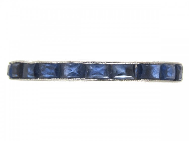 Art Deco Sapphire Eternity Ring