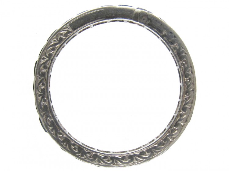 Art Deco Sapphire Eternity Ring