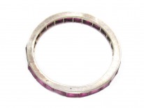 Art Deco Ruby Eternity Ring