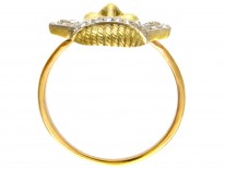 18ct Gold & Diamond Set Theatrical Mask Ring