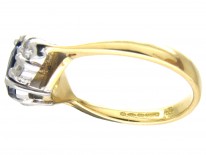Oval Sapphire & Diamond Ring