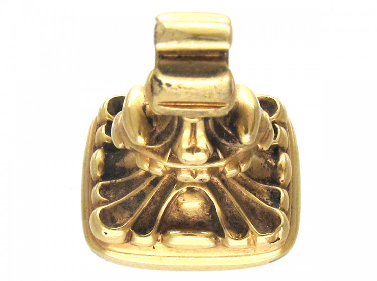 Georgian 18ct Gold Weeping Willow Tree & Urn Seal