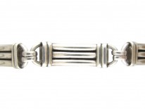 French Silver Articulated Bracelet