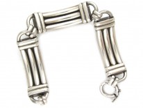 French Silver Articulated Bracelet