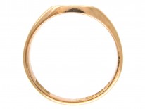 18ct Gold Signet Ring with Rearing Horse Intaglio