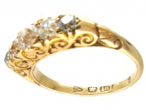 Victorian 18ct Gold Five Stone Diamond Ring