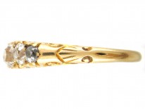 Victorian 18ct Gold Five Stone Diamond Ring