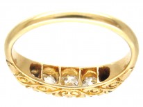 Victorian 18ct Gold Five Stone Diamond Ring