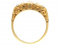 Victorian 18ct Gold Five Stone Diamond Ring