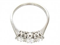 18ct White Gold Three Stone Diamond Ring