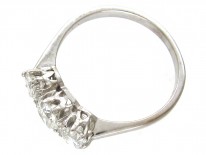 18ct White Gold Three Stone Diamond Ring