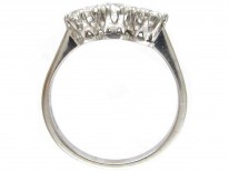 18ct White Gold Three Stone Diamond Ring