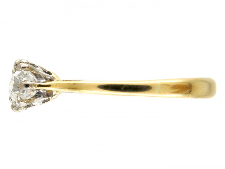 Art Deco Diamond Solitaire Ring