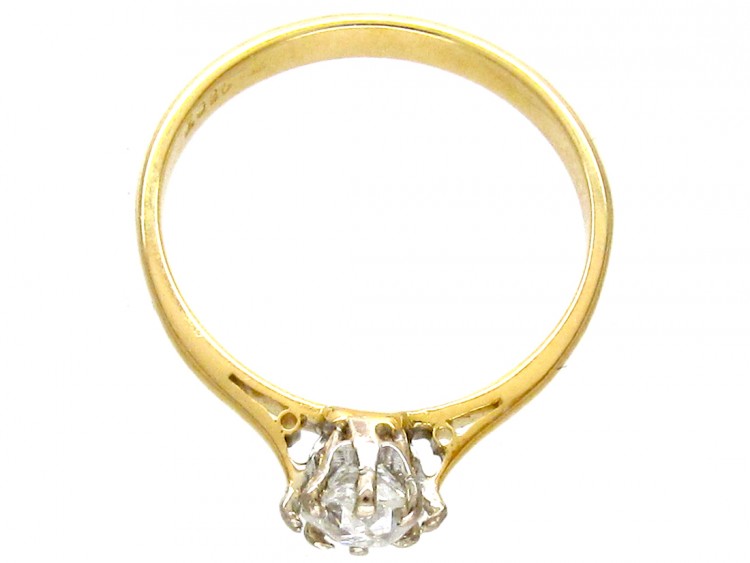 Art Deco Diamond Solitaire Ring