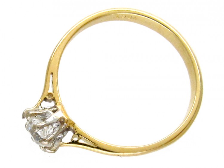 Art Deco Diamond Solitaire Ring