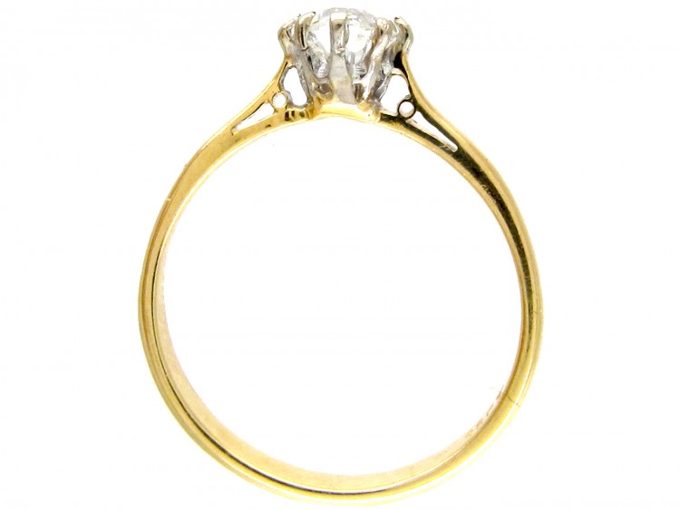 Art Deco Diamond Solitaire Ring