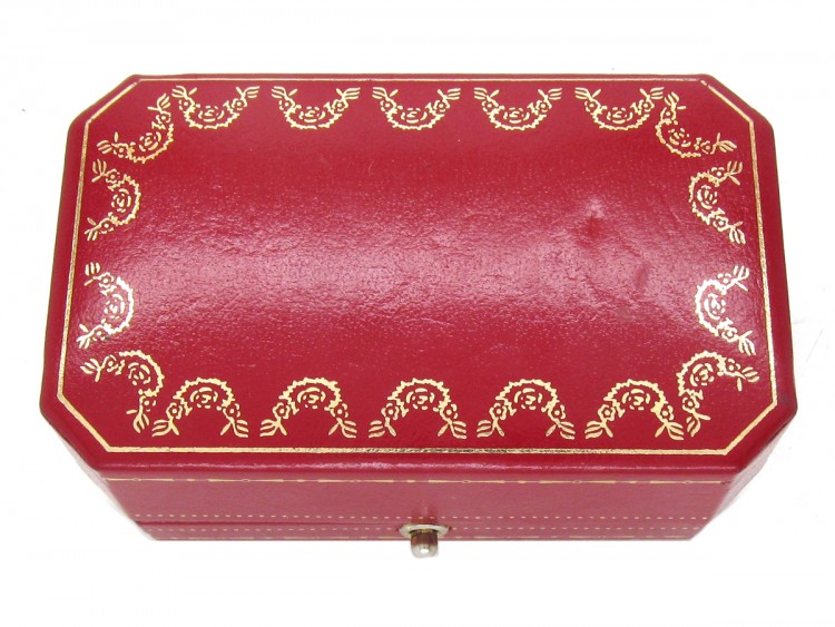 Cartier Three Colour 18ct Gold Knot Cufflinks in Original Case