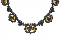 Berlin Iron Neo-Classical Necklace