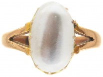 Edwardian Moonstone & 9ct Gold Ring