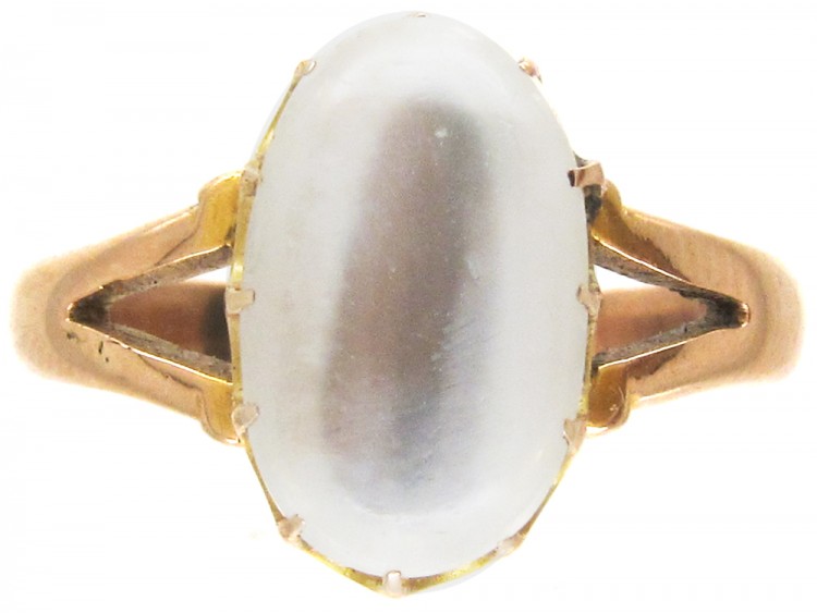 Edwardian Moonstone & 9ct Gold Ring
