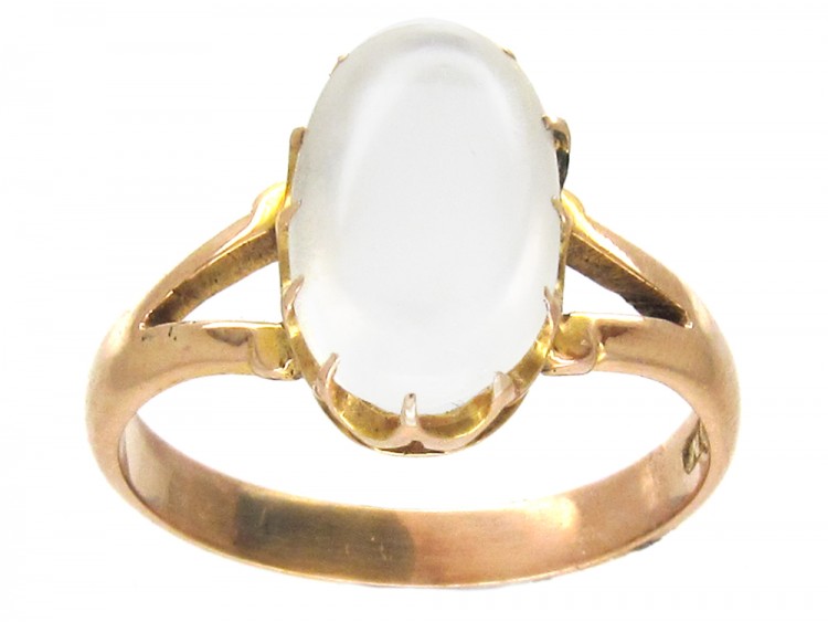 Edwardian Moonstone & 9ct Gold Ring