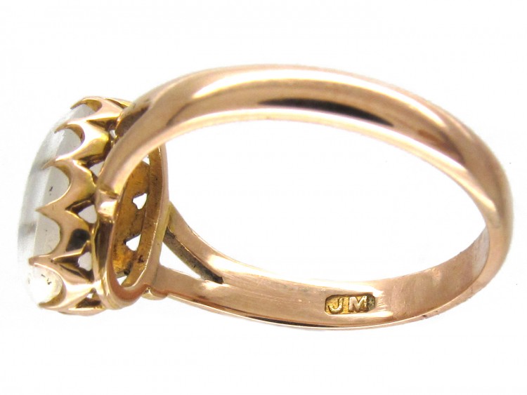 Edwardian Moonstone & 9ct Gold Ring