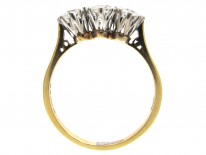 Art Deco Three Stone Diamond Ring