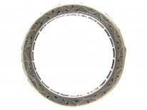 Art Deco 18ct White Gold & Sapphire Eternity Ring