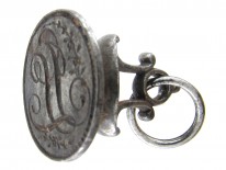 Georgian Steel Seal with H Monogram
