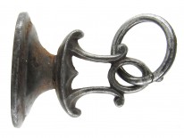 Georgian Steel Seal with H Monogram