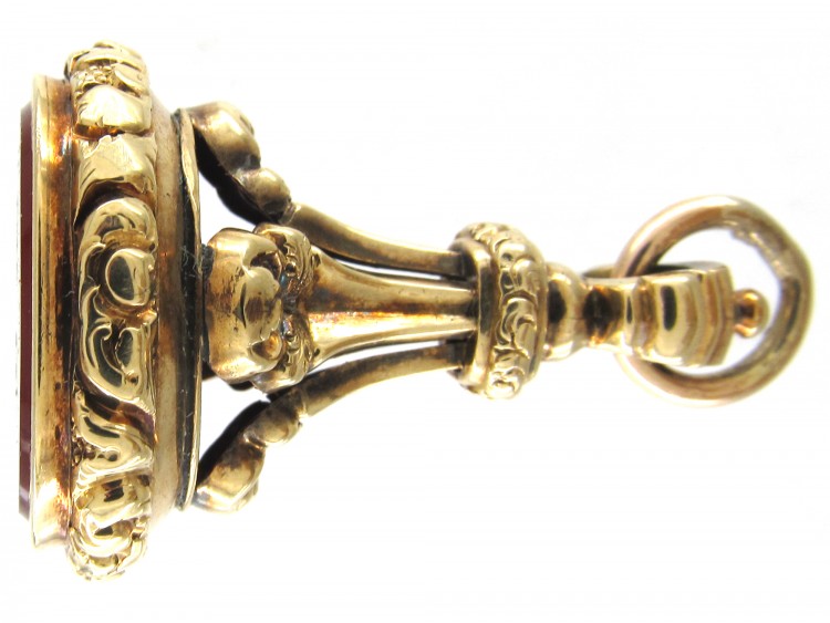 William IV 18ct Gold & Carnelian Seal