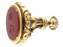 William IV 18ct Gold & Carnelian Seal