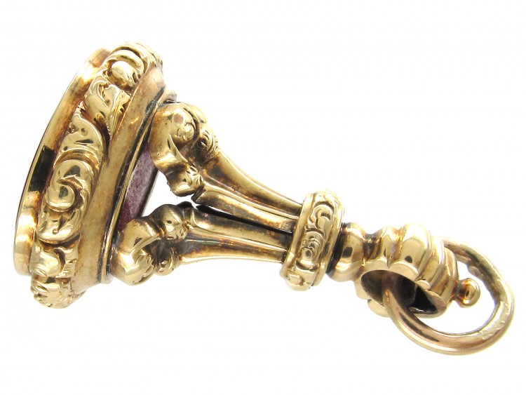 William IV 18ct Gold & Carnelian Seal