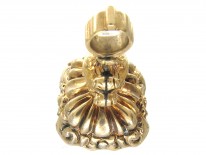 Early Victorian Gold Cased Seal with Citrine Base