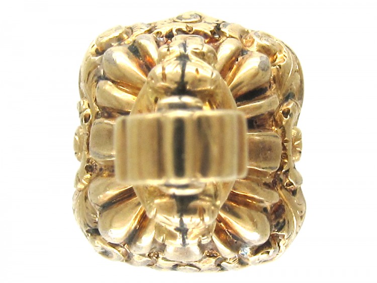 Early Victorian Gold Cased Seal with Citrine Base