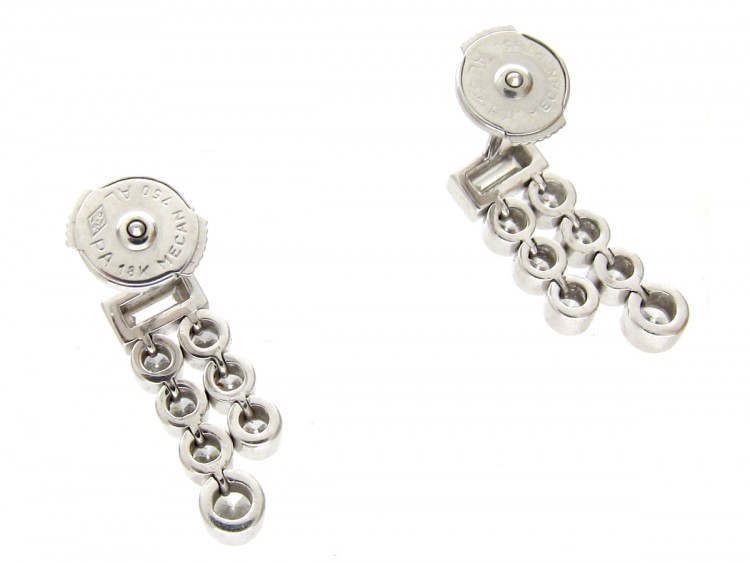 Diamond Drop Earrings by De Beers
