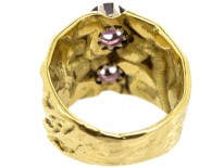18ct Gold & Garnet Ring by Vivian Pitchford