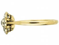 Edwardian Daisy Diamond Cluster Ring