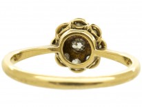 Edwardian Daisy Diamond Cluster Ring