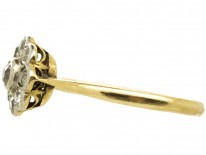 Edwardian Daisy Diamond Cluster Ring